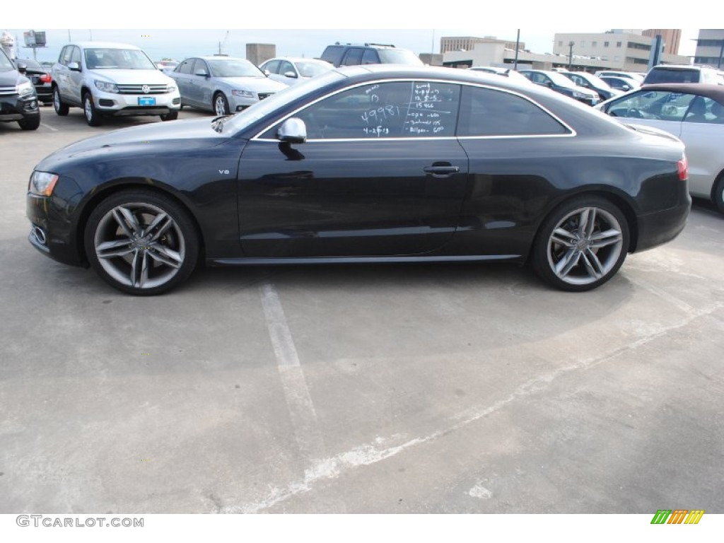 Phantom Black Pearl Effect 2012 Audi S5 4.2 FSI quattro Coupe Exterior Photo #80242173