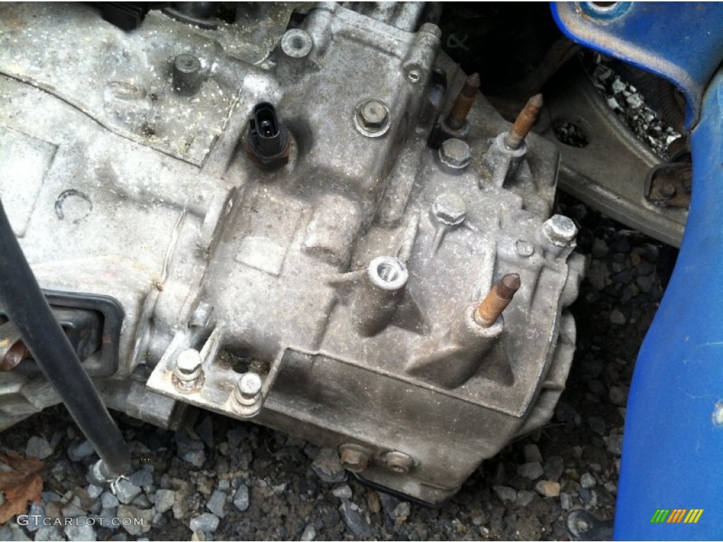 2003 Lancer Evolution VIII - Blue By You / Black/Blue photo #14