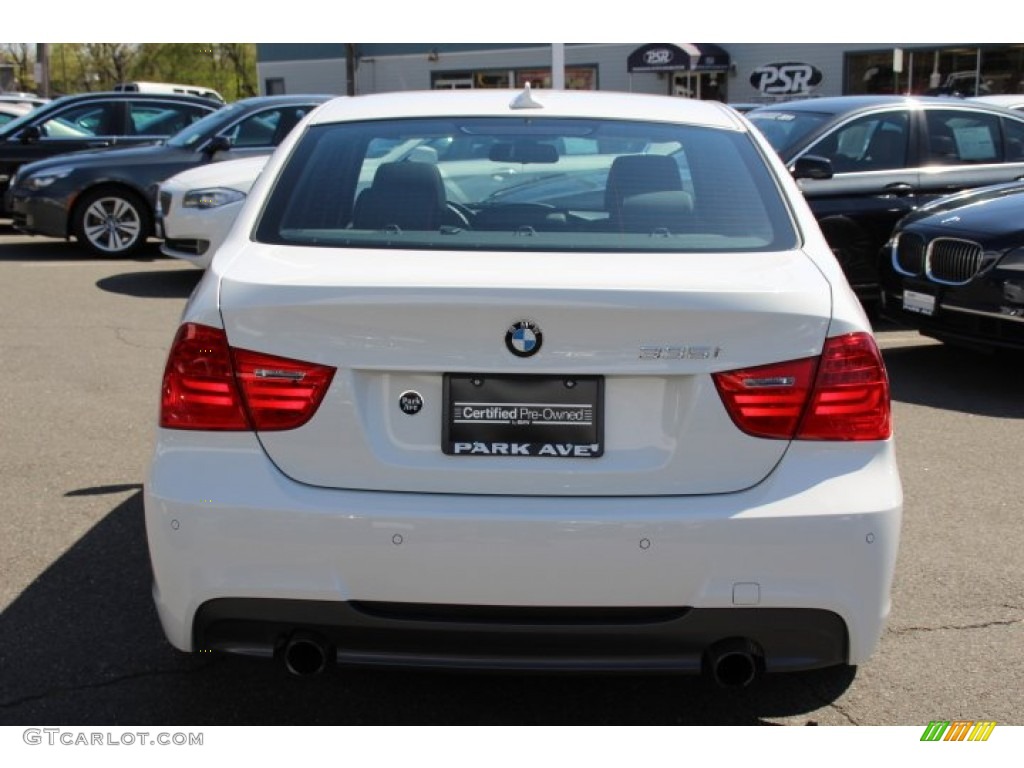 2011 3 Series 335i xDrive Sedan - Alpine White / Black photo #6