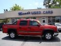 2004 Victory Red Chevrolet Avalanche 1500 Z71 4x4  photo #1