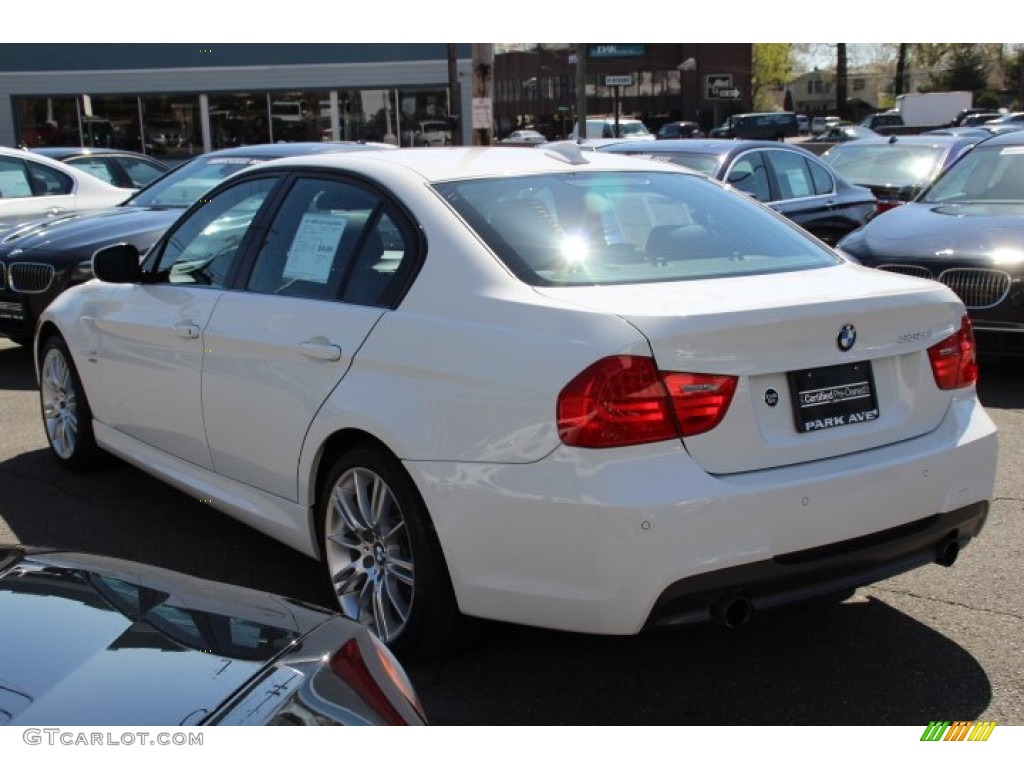 2011 3 Series 335i xDrive Sedan - Alpine White / Black photo #7