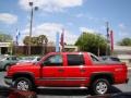 2004 Victory Red Chevrolet Avalanche 1500 Z71 4x4  photo #5