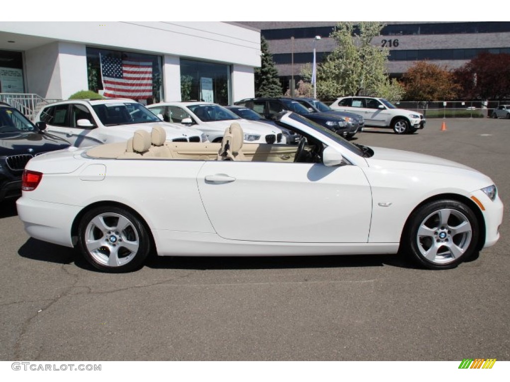 2010 3 Series 328i Convertible - Alpine White / Cream Beige photo #4