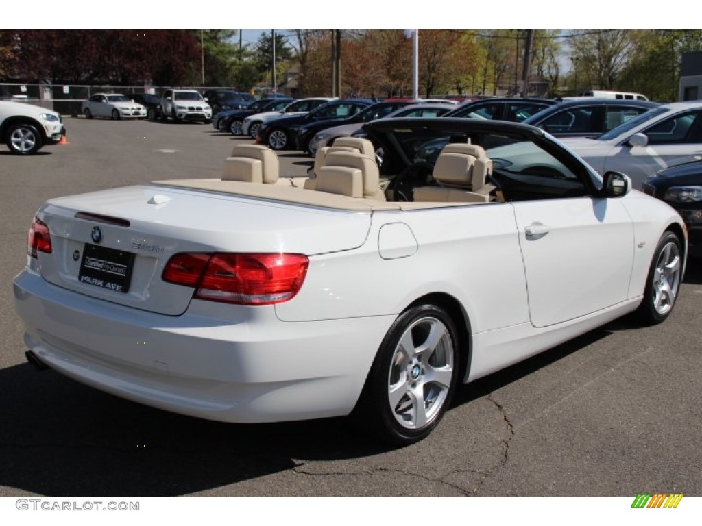 2010 3 Series 328i Convertible - Alpine White / Cream Beige photo #5