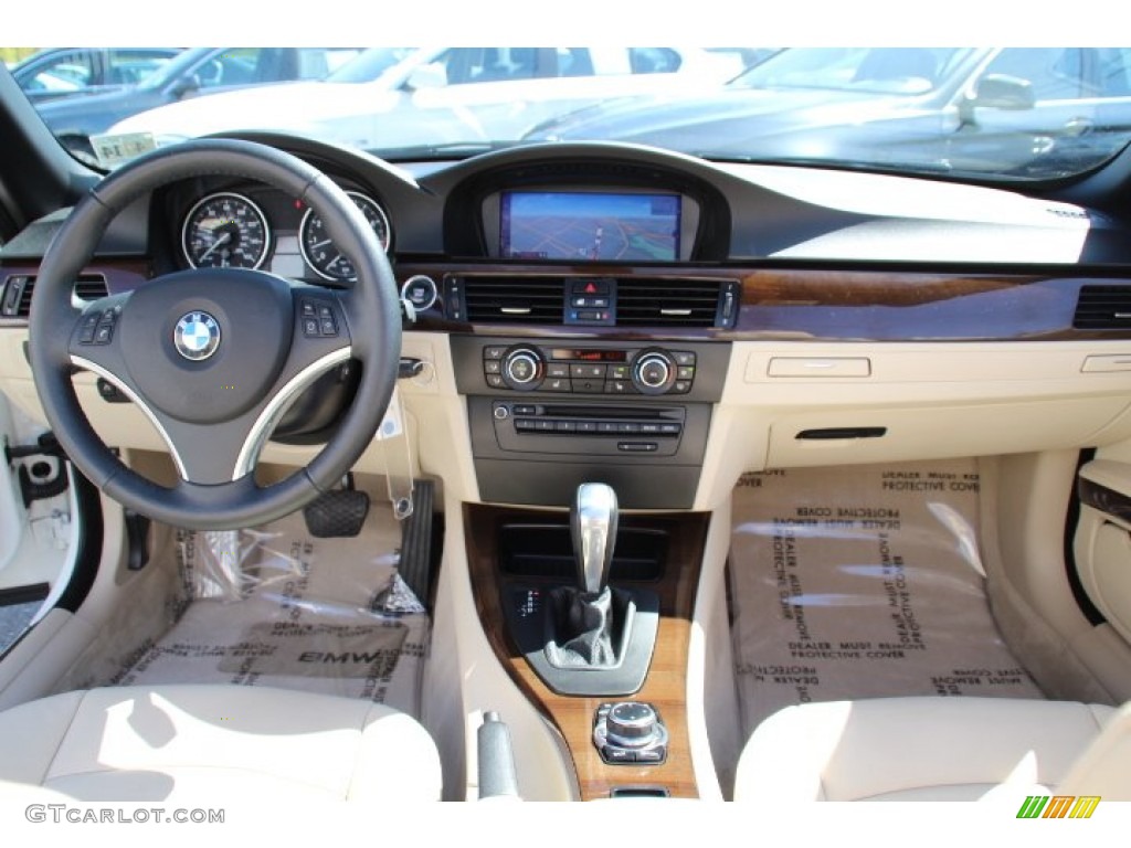 2010 3 Series 328i Convertible - Alpine White / Cream Beige photo #13