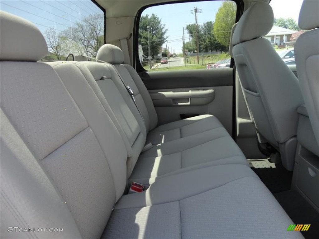 2013 Silverado 1500 LT Crew Cab 4x4 - White Diamond Tricoat / Light Titanium/Dark Titanium photo #8