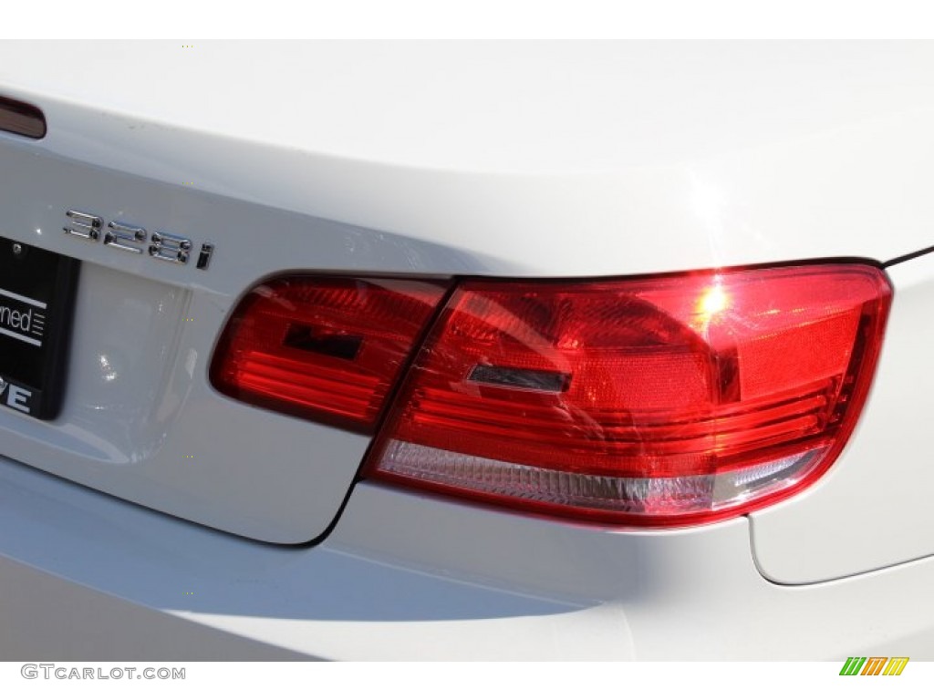 2010 3 Series 328i Convertible - Alpine White / Cream Beige photo #21