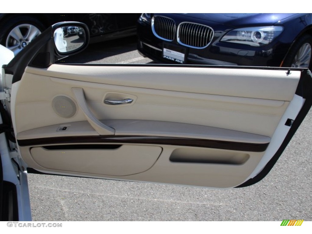 2010 3 Series 328i Convertible - Alpine White / Cream Beige photo #22