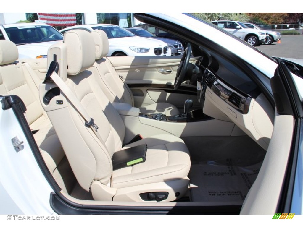 2010 3 Series 328i Convertible - Alpine White / Cream Beige photo #25