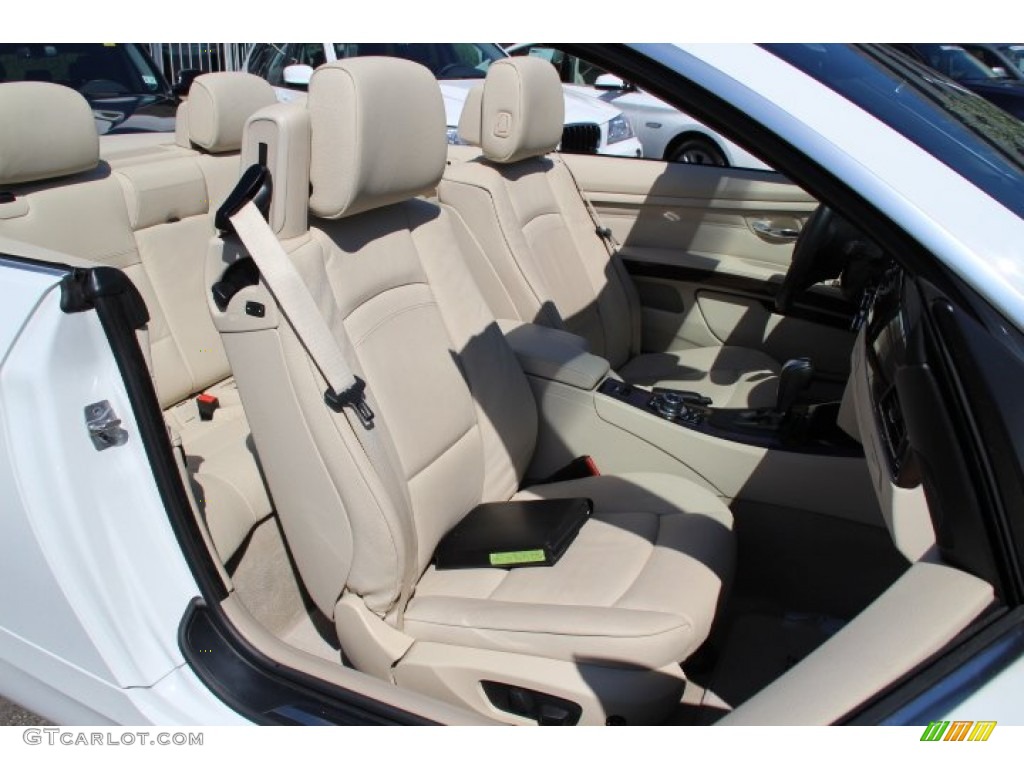 2010 3 Series 328i Convertible - Alpine White / Cream Beige photo #26
