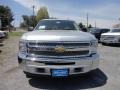 2013 Silver Ice Metallic Chevrolet Silverado 1500 LT Crew Cab 4x4  photo #2