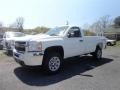 2013 Summit White Chevrolet Silverado 3500HD WT Regular Cab 4x4  photo #3