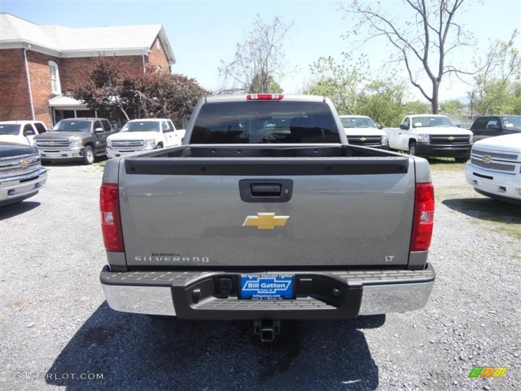 2013 Silverado 1500 LT Extended Cab 4x4 - Graystone Metallic / Ebony photo #6