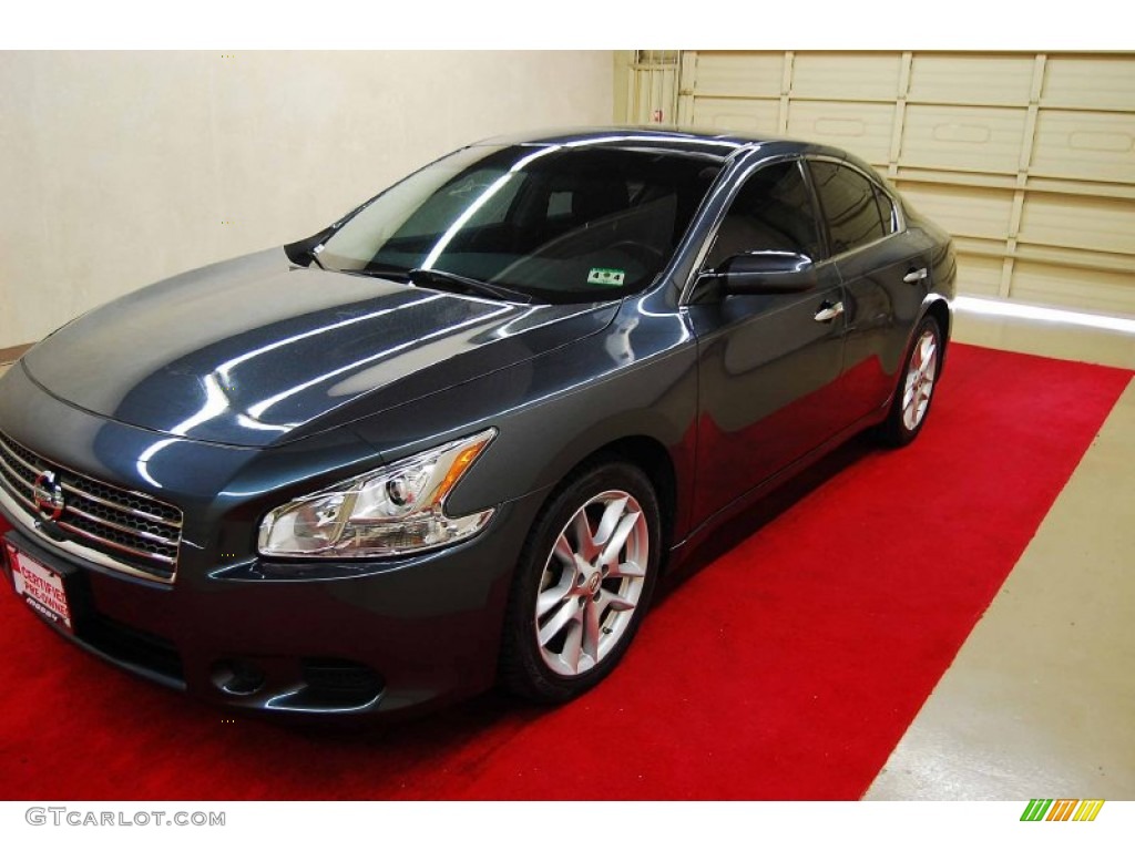 2010 Maxima 3.5 S - Dark Slate / Charcoal photo #3