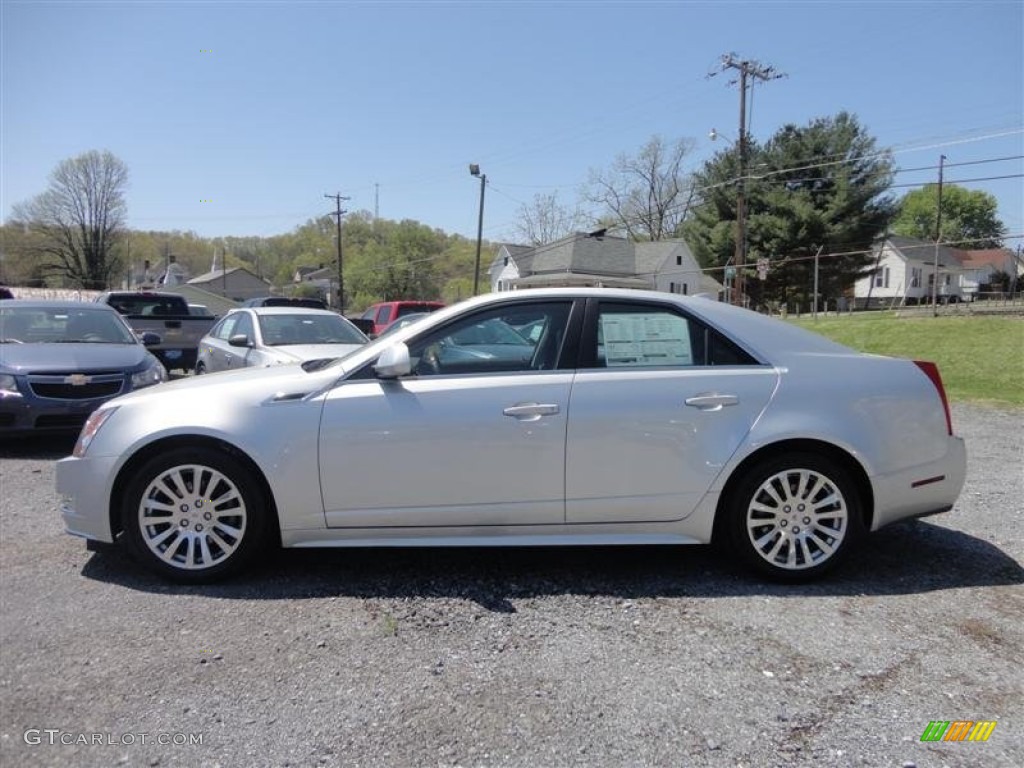 Radiant Silver Metallic 2013 Cadillac CTS 3.6 Sedan Exterior Photo #80247040