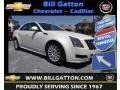 White Diamond Tricoat 2013 Cadillac CTS 3.0 Sedan