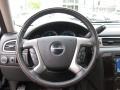 2010 GMC Yukon Ebony Interior Steering Wheel Photo
