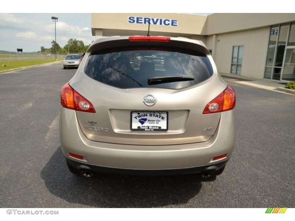 2010 Murano S AWD - Saharan Stone Metallic / Beige photo #6