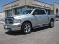 2010 Bright Silver Metallic Dodge Ram 1500 Big Horn Crew Cab 4x4  photo #2