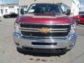 2013 Deep Ruby Metallic Chevrolet Silverado 2500HD LT Crew Cab 4x4  photo #8