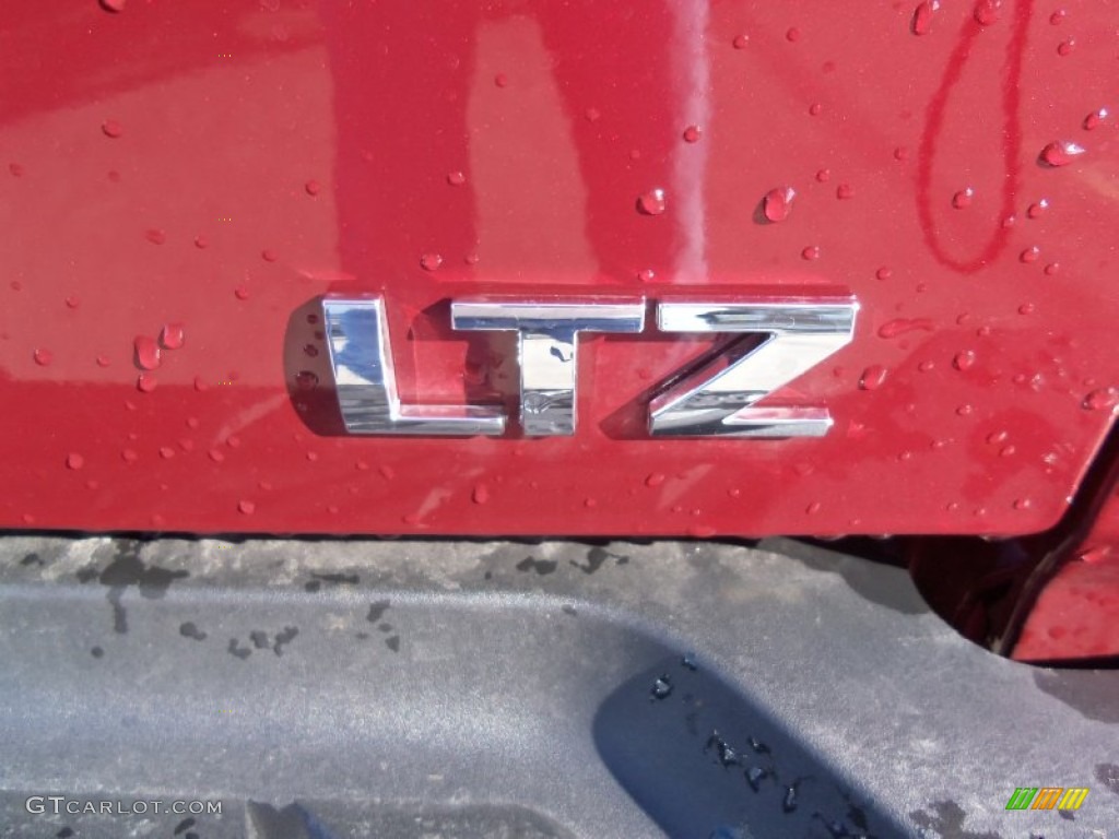 2013 Silverado 2500HD LTZ Crew Cab 4x4 - Deep Ruby Metallic / Light Cashmere/Dark Cashmere photo #12