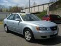 2008 Silver Blue Hyundai Sonata GLS  photo #3