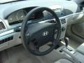 2008 Silver Blue Hyundai Sonata GLS  photo #9