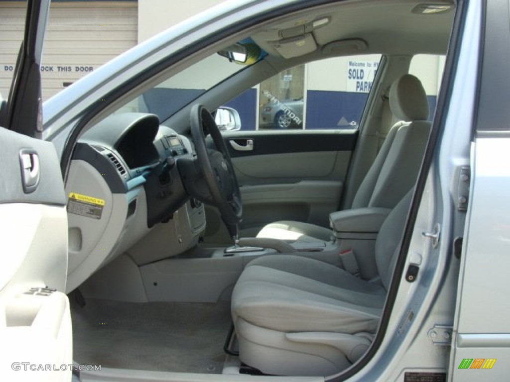 2008 Sonata GLS - Silver Blue / Gray photo #10