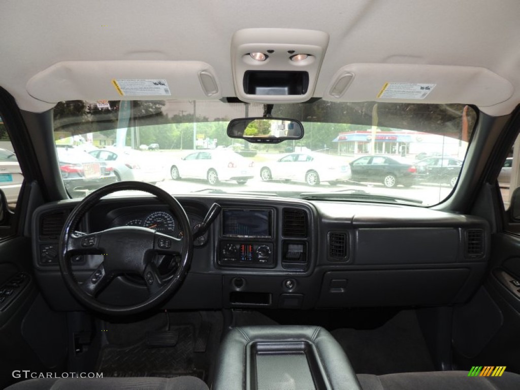 2007 Silverado 1500 Classic LT Crew Cab - Graystone Metallic / Dark Charcoal photo #9