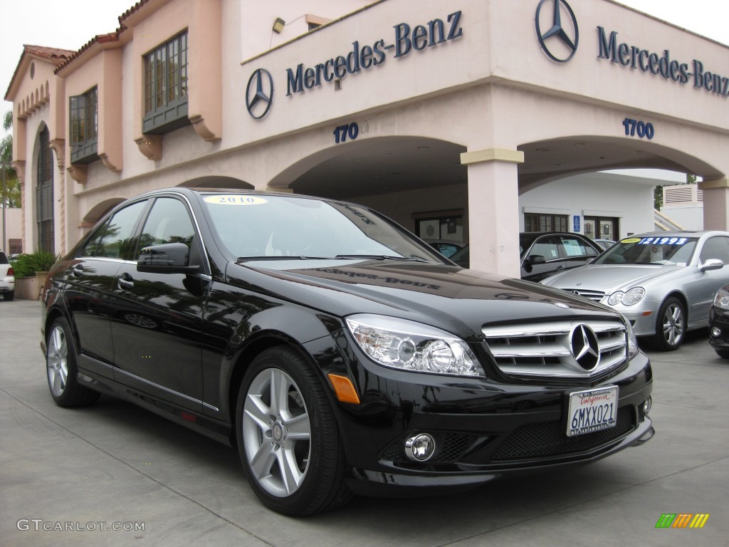Black Mercedes-Benz C