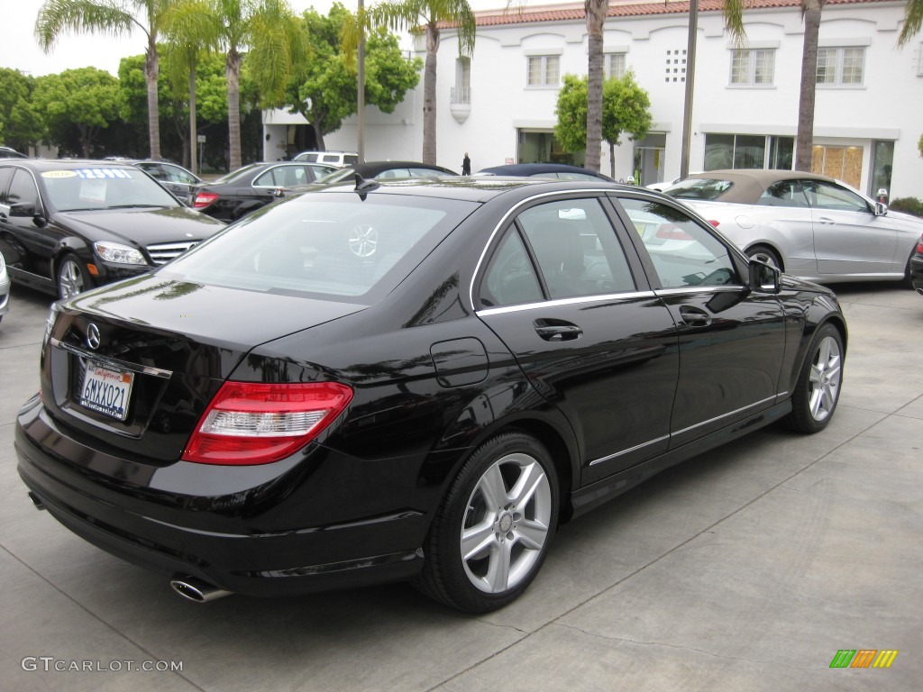 2010 C 300 Sport - Black / Black photo #2