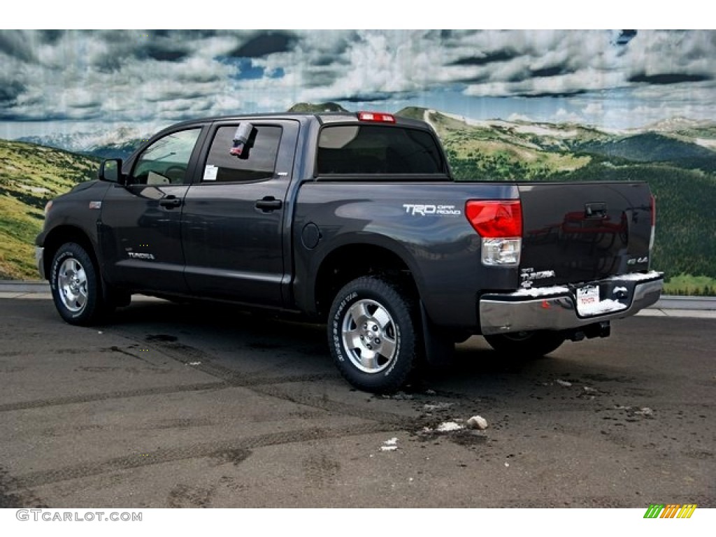 2013 Tundra TRD CrewMax 4x4 - Magnetic Gray Metallic / Black photo #2