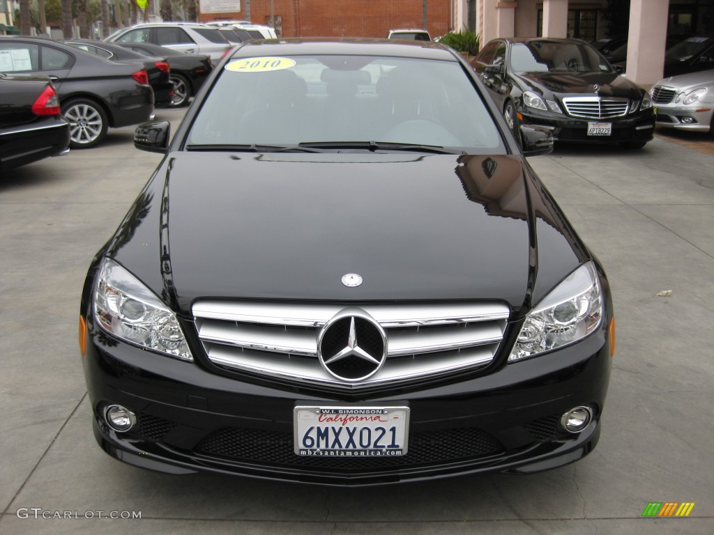 2010 C 300 Sport - Black / Black photo #6