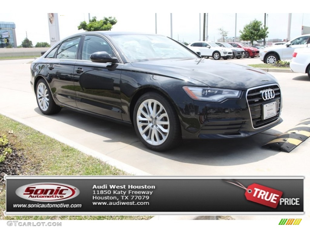 Phantom Black Pearl Effect Audi A6