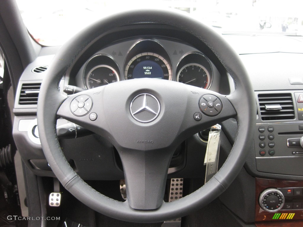 2010 C 300 Sport - Black / Black photo #10