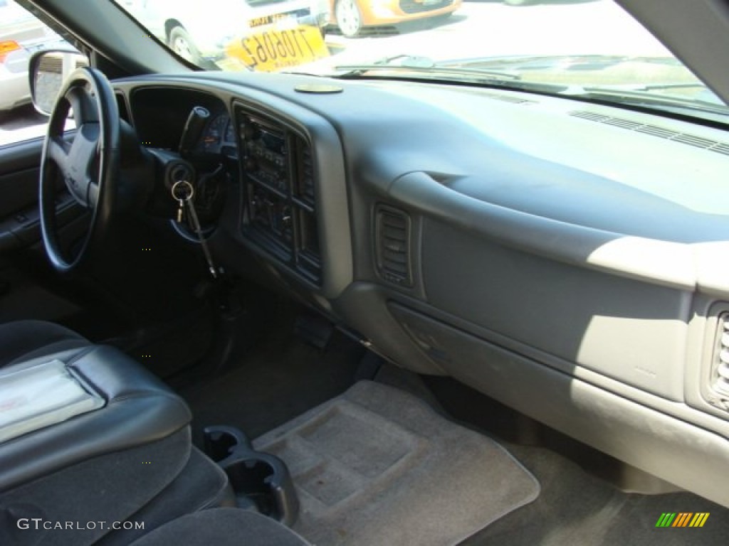 2005 Sierra 1500 SLE Extended Cab - Carbon Metallic / Dark Pewter photo #20