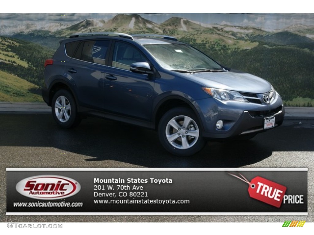 Shoreline Blue Pearl Toyota RAV4