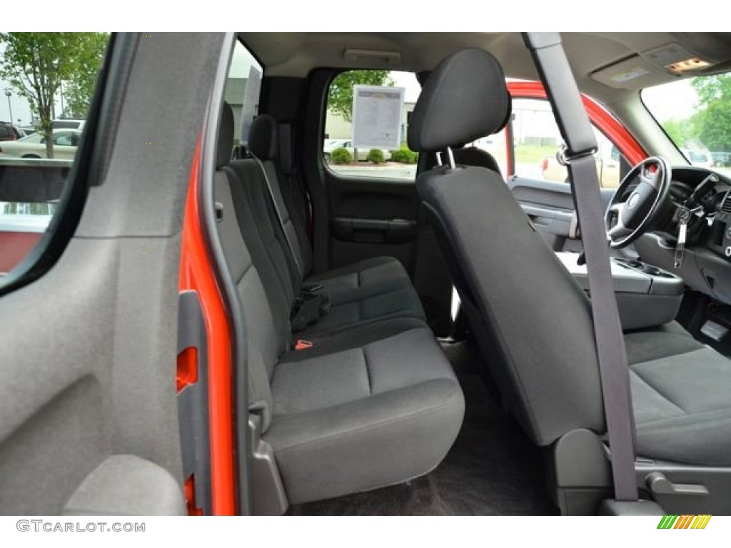 2010 Silverado 1500 LT Extended Cab - Victory Red / Ebony photo #16