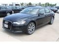 2013 Phantom Black Pearl Effect Audi A6 2.0T Sedan  photo #3