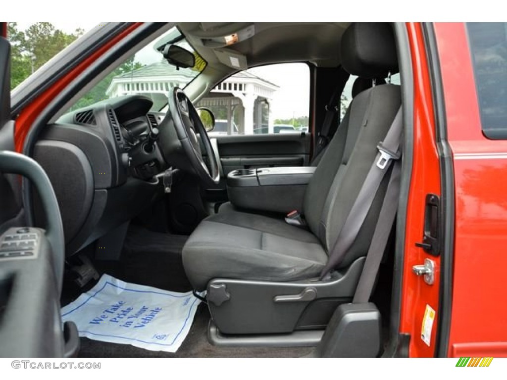 2010 Silverado 1500 LT Extended Cab - Victory Red / Ebony photo #20