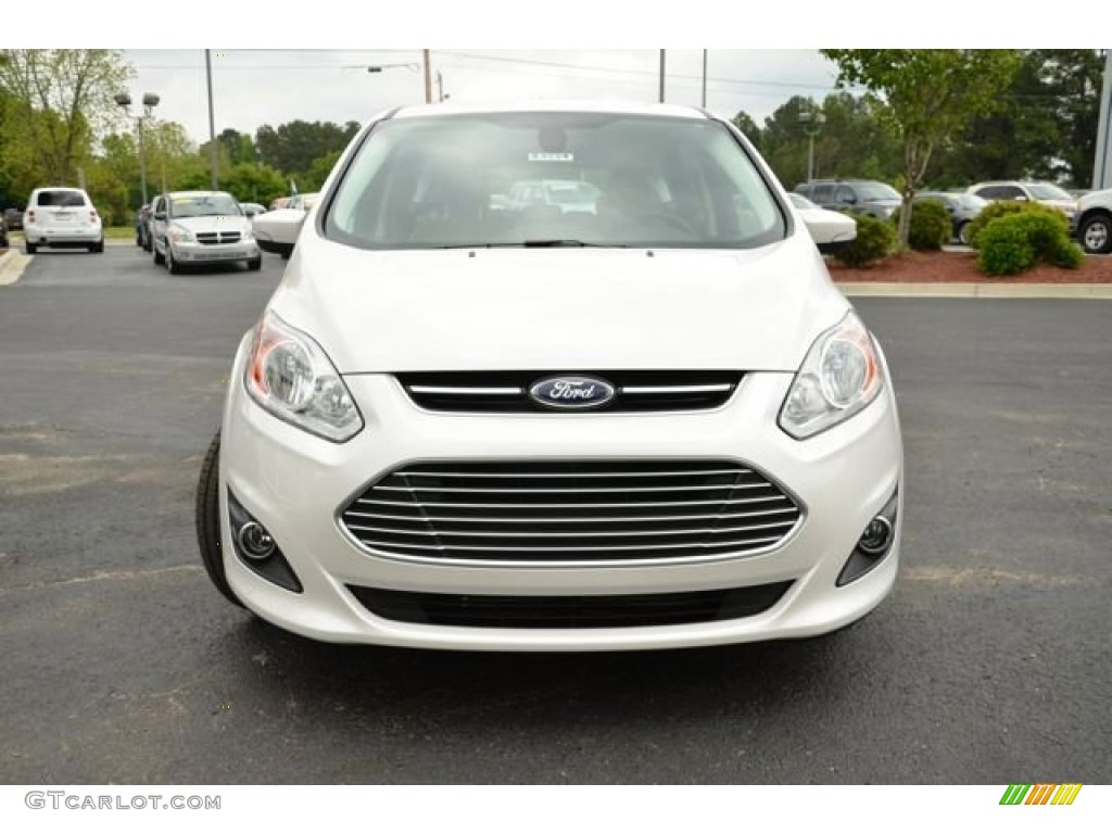 2013 C-Max Hybrid SEL - White Platinum / Medium Light Stone photo #2