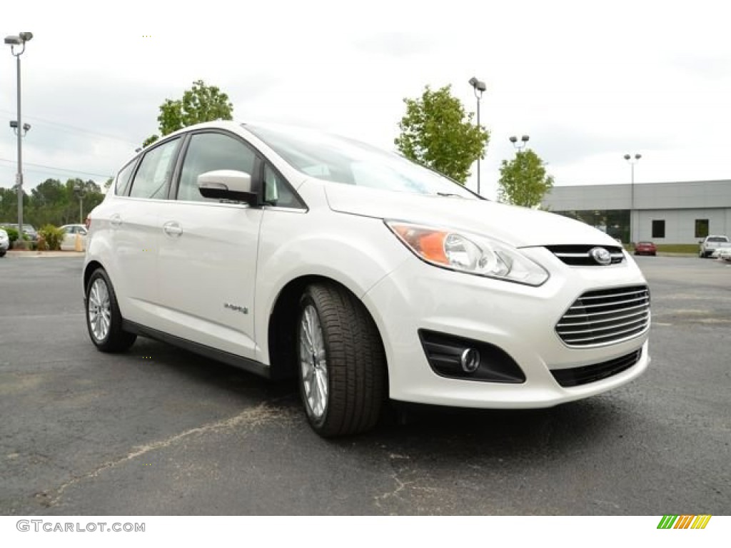 2013 C-Max Hybrid SEL - White Platinum / Medium Light Stone photo #3
