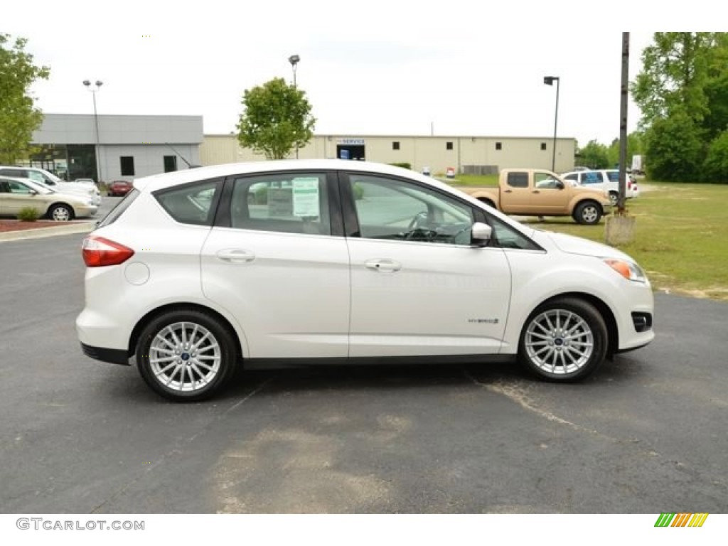 2013 C-Max Hybrid SEL - White Platinum / Medium Light Stone photo #4