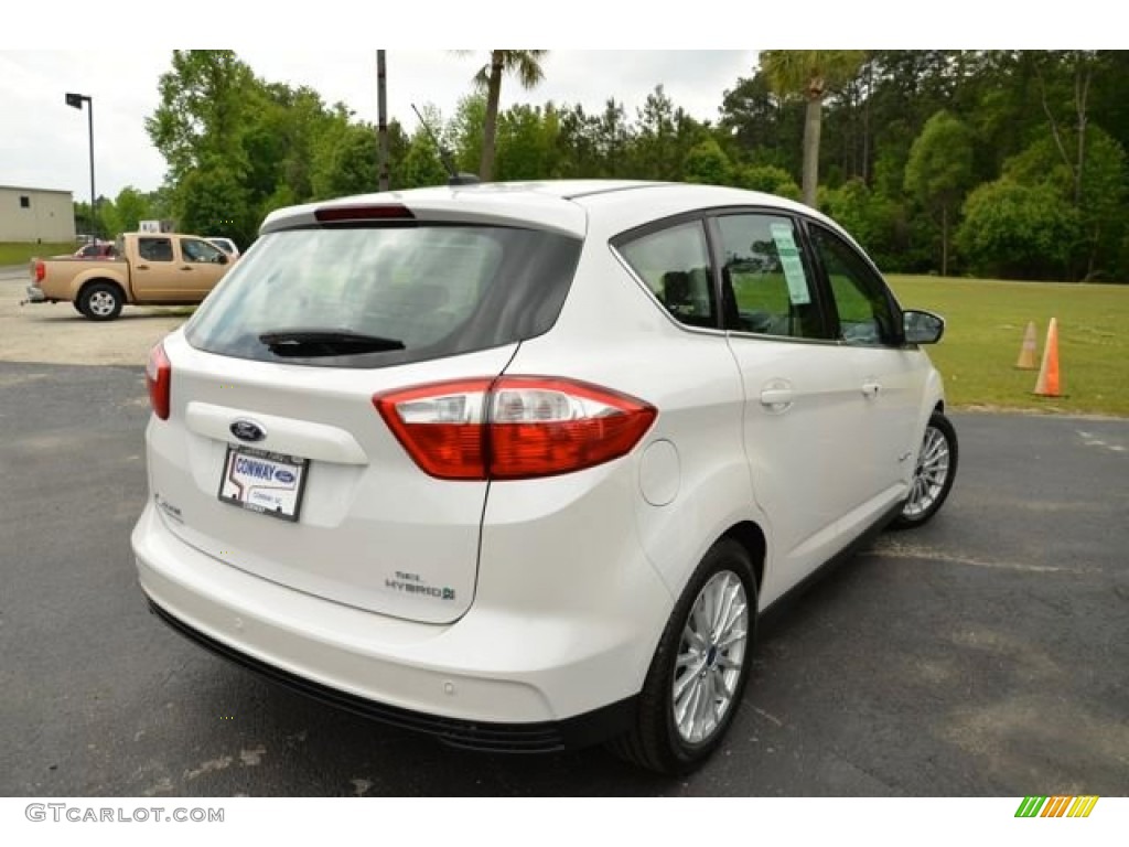 2013 C-Max Hybrid SEL - White Platinum / Medium Light Stone photo #5