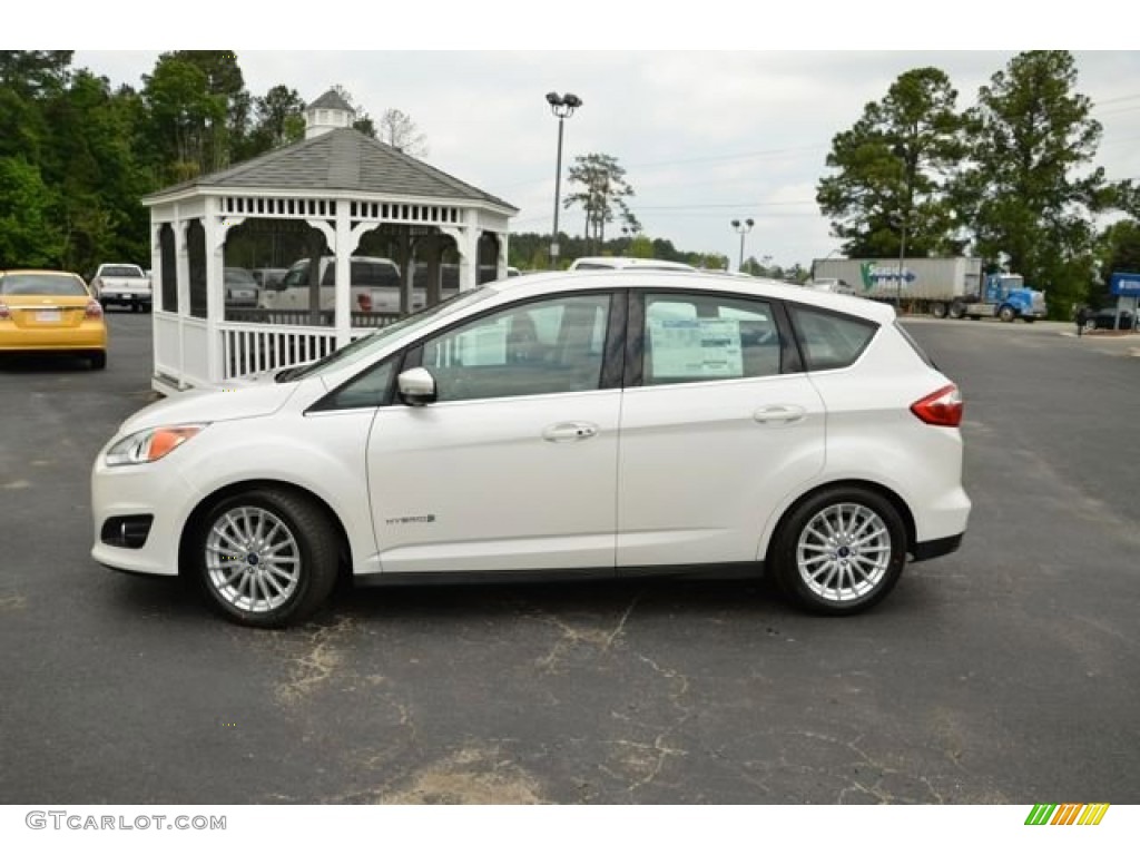 2013 C-Max Hybrid SEL - White Platinum / Medium Light Stone photo #8