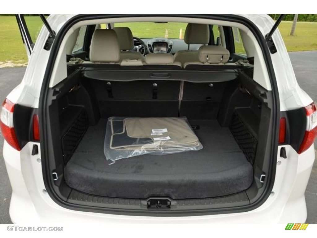 2013 C-Max Hybrid SEL - White Platinum / Medium Light Stone photo #15