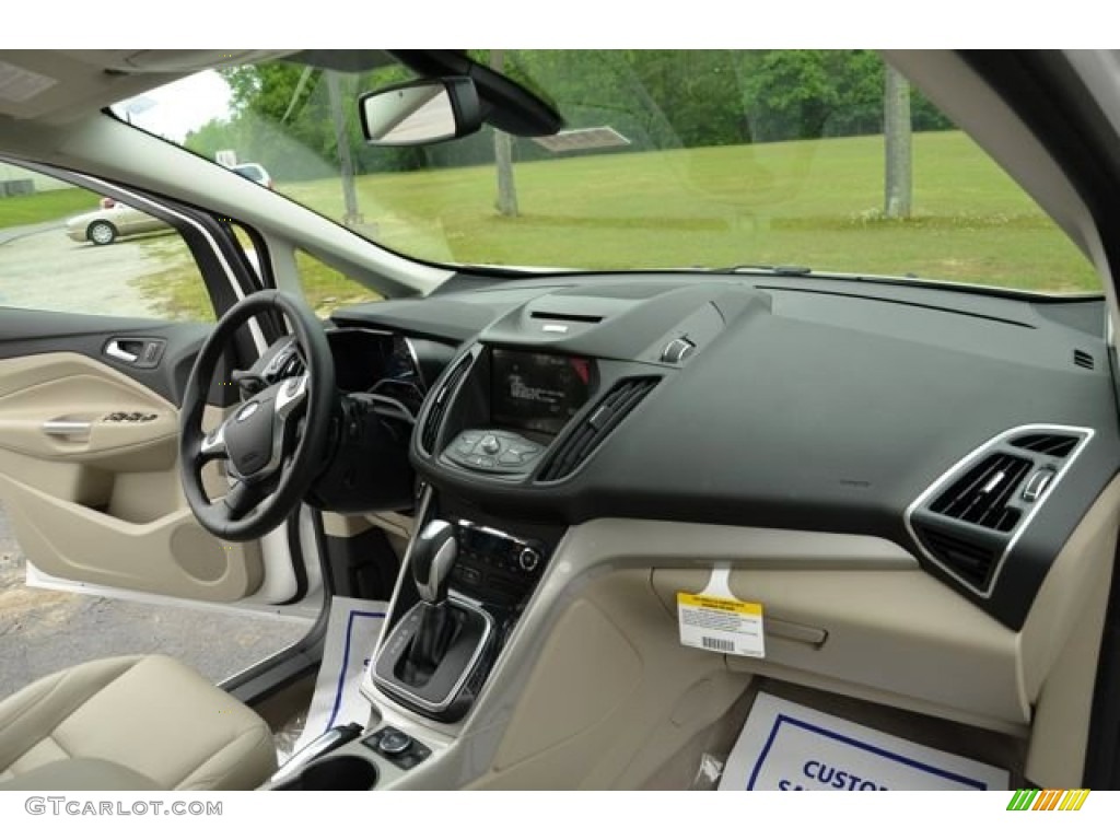 2013 C-Max Hybrid SEL - White Platinum / Medium Light Stone photo #18