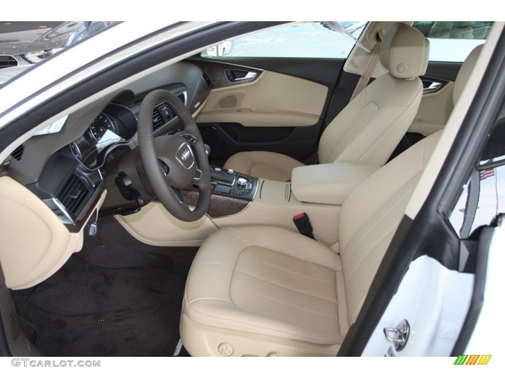 2013 Audi A7 3.0T quattro Premium Plus Front Seat Photo #80255246
