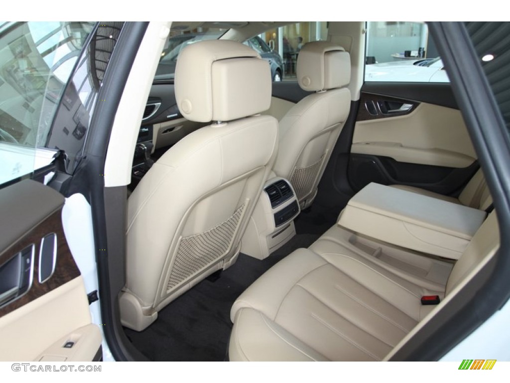 Velvet Beige Interior 2013 Audi A7 3.0T quattro Premium Plus Photo #80255264