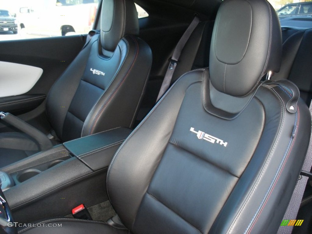 2012 Chevrolet Camaro LT 45th Anniversary Edition Coupe Front Seat Photo #80255273
